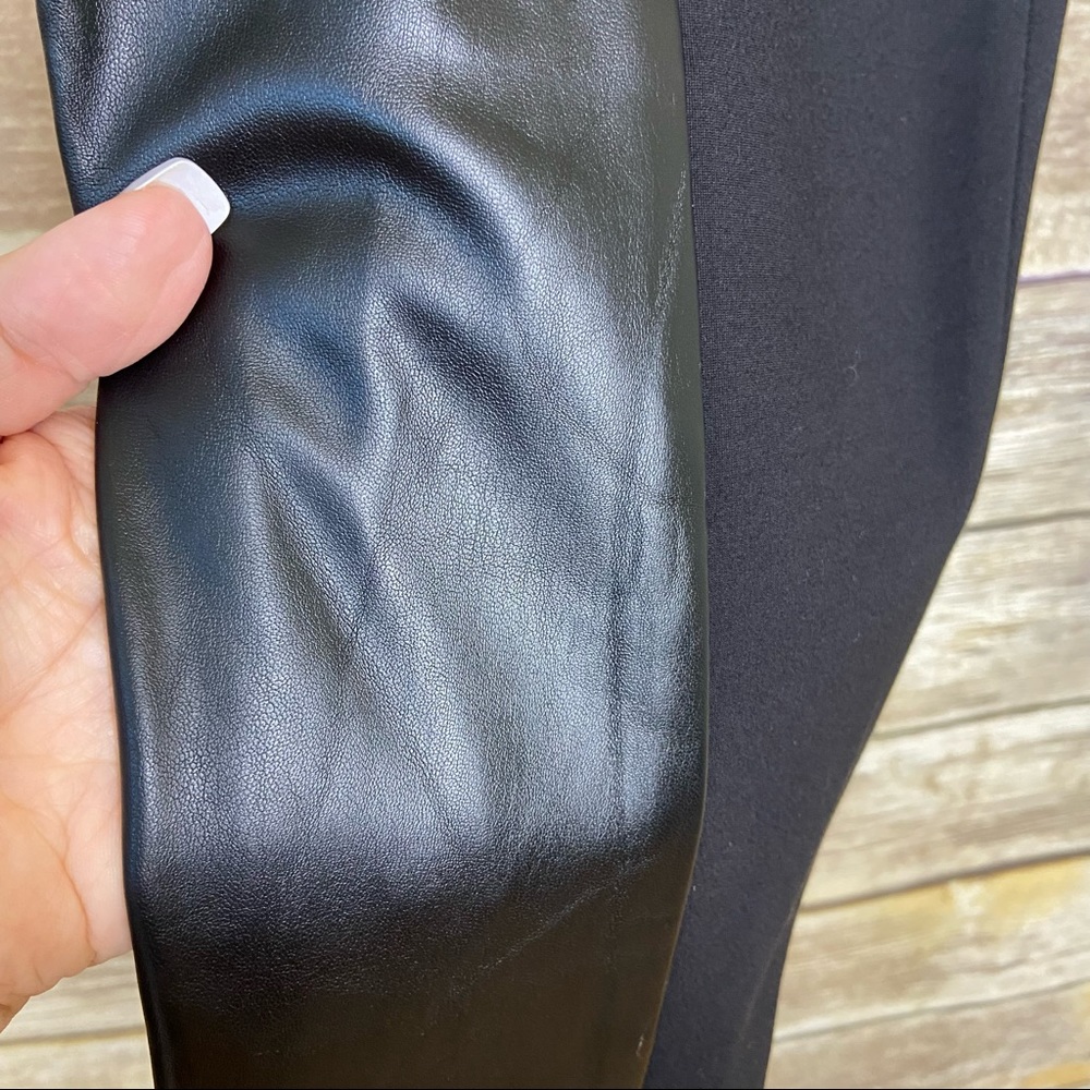 Tory Burch m Mabley Ponte Faux-Leather Pants - Picture 10 of 10